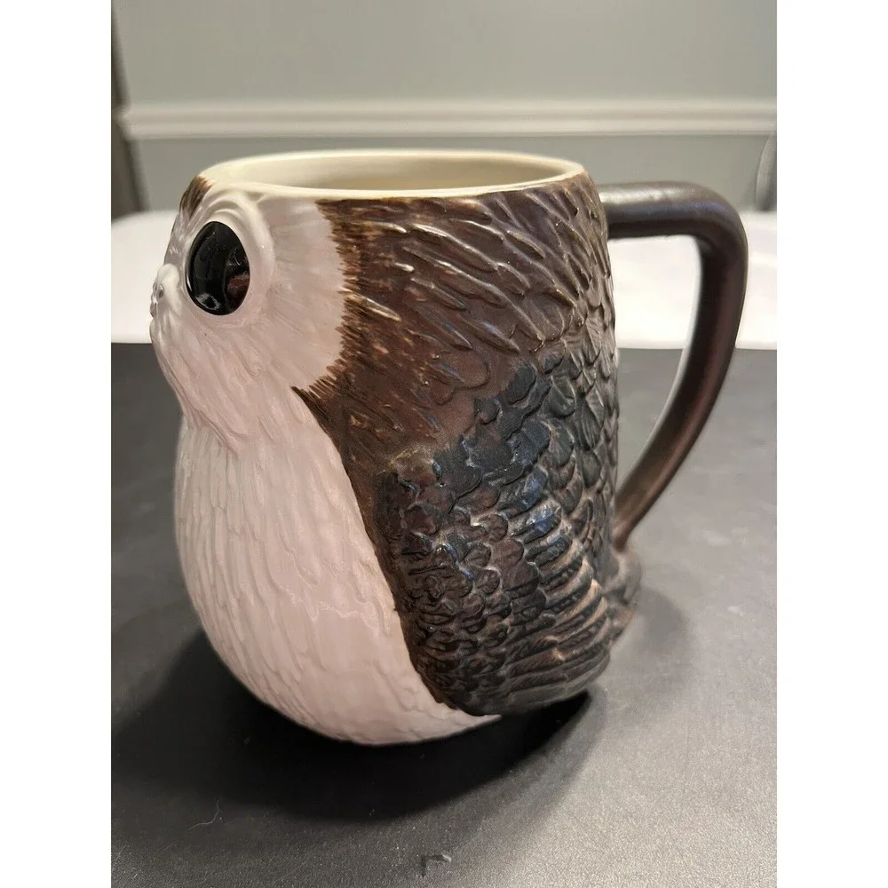 Disney Store Star Wars Porg 24 oz Coffee Cup Mug Ceramic - Picture 3 of 7